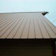 Copper Color Metal Roof - Standing Seam